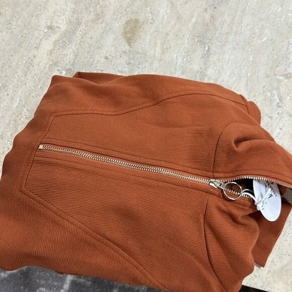 Women's Half Zip Sweatshirts Long Sleeve Pullover Soft Quarter Zipper Hoodies S - Picture 3 of 3